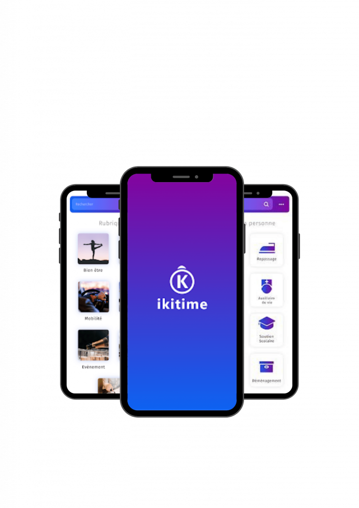 Application mobile Ikitime Conciergerie d'entreprise